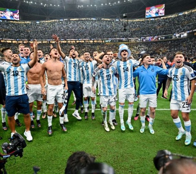 Todos los detalles de la llegada del plantel Argentino a Ezeiza